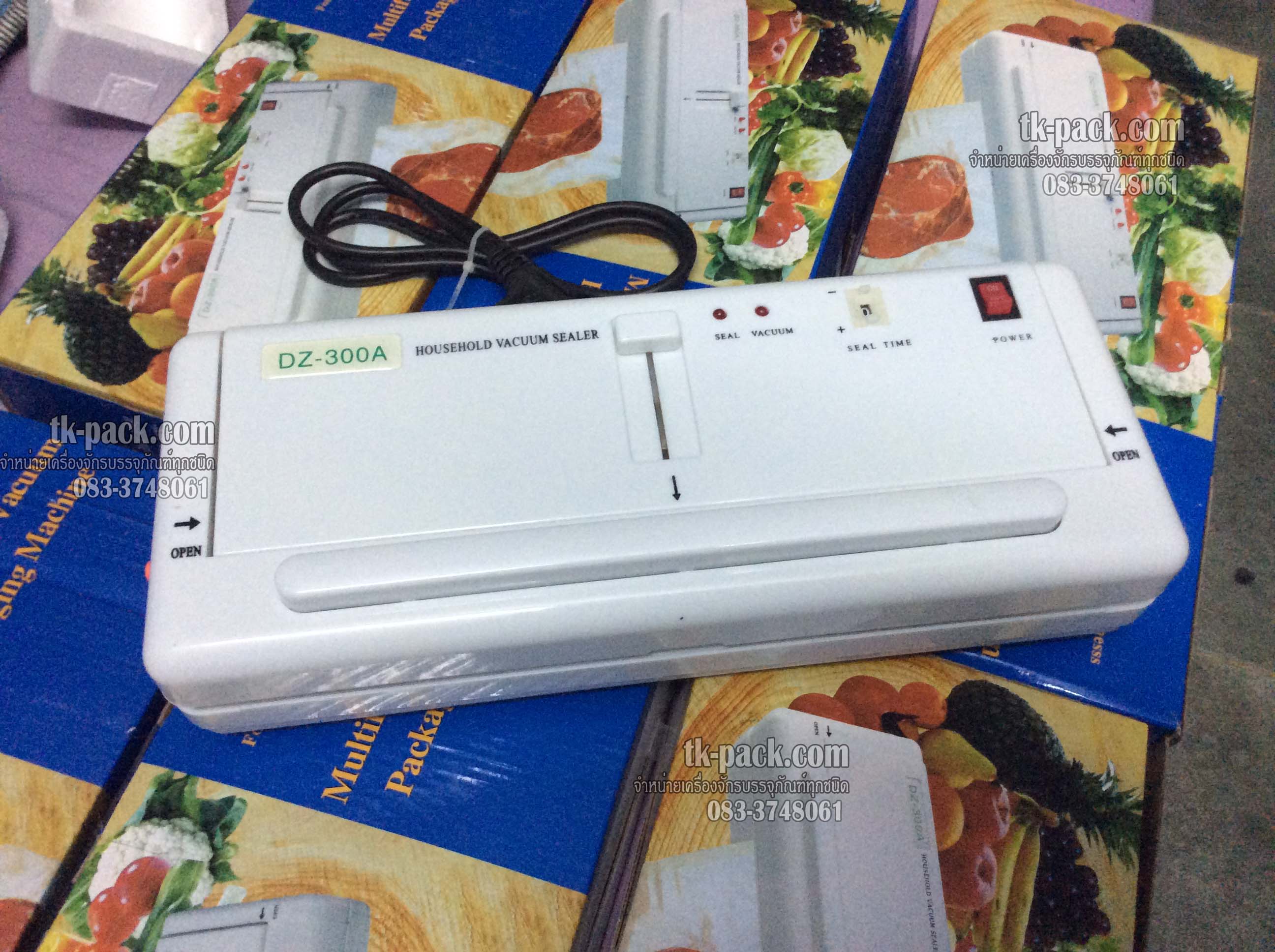 เครื่องซีลสูญญากาศ รุ่น DZ-300A 